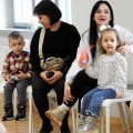 Šv. Mikalojaus viešnagės Anykščiuose akimirka.