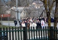Didžiojo Penktadienio Kryžiaus Kelias į Rašytojų kalnelį.