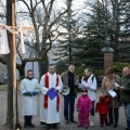 Didžiojo Penktadienio Kryžiaus Kelias į Rašytojų kalnelį.