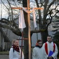 Didžiojo Penktadienio Kryžiaus Kelias į Rašytojų kalnelį.