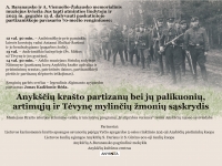 Renginio afiša.