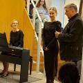 Muzikinės popietės dalyviai.
