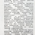 Kandidatės I. Andrukaitienės reklaminis lapelis, pirmoji pusė.