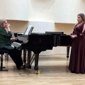 Antroji vieta. Solistė Gabrielė Andrulytė ir koncertmeisterė Raminta Gocentienė.