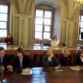 Knygos sutiktuvių Vilniaus universiteto bibliotekoje akimirkos.