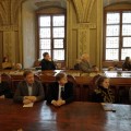 Knygos sutiktuvių Vilniaus universiteto bibliotekoje akimirkos.
