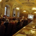 Knygos sutiktuvių Vilniaus universiteto bibliotekoje akimirkos.