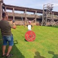 Ginklų ir šarvų pristatymo programa Vorutos piliavietėje.