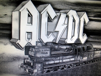 Nesustojančio, viską įveikiančio garvežio ritmu besiveržianti AC/DC muzika.