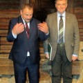 Kroatijos ambasadorius prie A. Baranausko klėtelės.