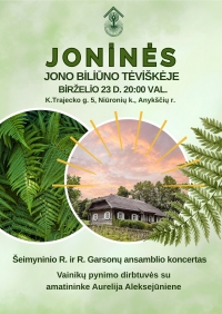 Joninių plakatas.