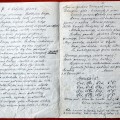 Kalėdų giesmės rankraštis iš Lietuvių literatūros ir tautosakos instituto fondų (F1-547).