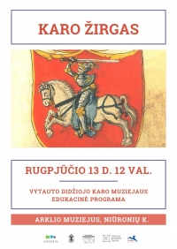 Programos plakatas.