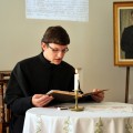 Anykštėnų parengta A. Baranausko atminimo programa Maironio lietuvių literatūros muziejuje Kaune (Vytauto Kirkos nuotrauka).