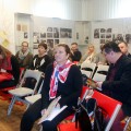 Konferencijos posėdis A. Vienuolio namuose.
