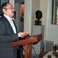Konferencijos posėdis A. Vienuolio namuose.