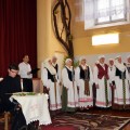 Anykštėnų parengta A. Baranausko atminimo programa Kupiškio viešojoje bibliotekoje (Rasos Bražėnaitės nuotrauka).