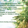 Lietuvos muziejų asociacijos sveikinimas.