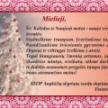 Anykštėnų socialdemokratų sveikinimas.
