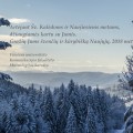 Vilniaus universiteto Muzeologijos katedros sveikinimas.