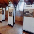Muziejaus parodų salėje.