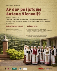 Renginio afiša.