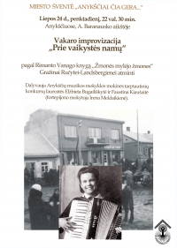 Vakaro afiša.