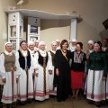 Su ansamblio „Valaukis“ moterimis.