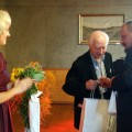 Mero Sigučio Obelevičiaus sveikinimai Anykščių rajono garbės piliečiui F. Jakšiui.