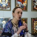 Jonavos ukrainiečių ansamblio „Malva“ koncertas. Jono Junevičiaus nuorauka.
