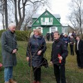 Rašytojų kalnelio sode augs brolių Šaltenių sodinta vyšnaitė.