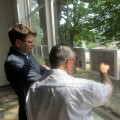 Seinų burmistro ir klebono akį patraukė A. Baranausko jaunystės rankraščių, rašytų lenkų kalba, kopijos.