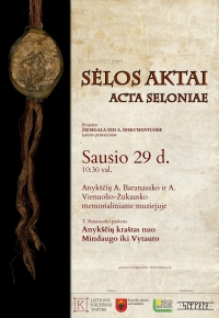 Renginio afiša.