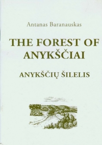 Poema "Anykščių šilelis" anglų kalba.