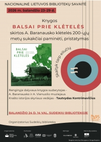 Renginio afiša.