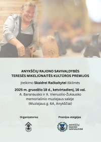 Renginio plakatas.