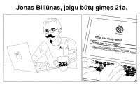 „Jonas Hipsteris Biliūnas“.