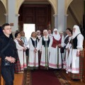 Taujėnų bažnyčioje.