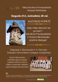 Renginio afiša.