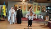 Šv. Velykos ukrainiečiams Muziejaus salėje.