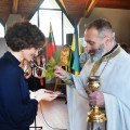 Ukrainiečių Šv. Velykos Muziejaus salėje.