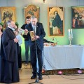 Ukrainiečių Šv. Velykos Muziejaus salėje.