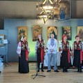 Ukrainiečių Šv. Velykos Muziejaus salėje.