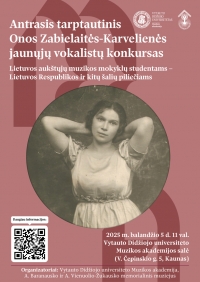 Konkurso afiša.