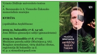 Spektaklio afiša.
