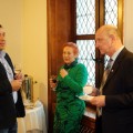 Po renginio bendravo „Medžiotojų užeigos“ šeimininkas Ričardas Mačiulaitis, Maironio lietuvių literatūros muziejaus direktorė Aldona Ruseckaitė ir prof. Domas Kaunas.