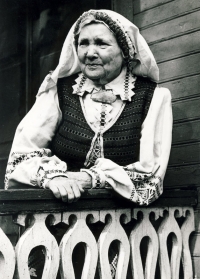 B. Buivydaitė namuose Anykščiuose.