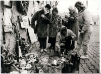 Vilnius, 1991 m. sausis. Antano Kisieliaus nuotrauka iš VŽM fondų.