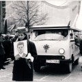 1991 m. sausio 16-oji. Žuvusių laisvės gynėjų laidotuvės Vilniuje. Nuotrauka iš VŽM fondų.