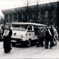 1991 m. sausio 16-oji. Žuvusių laisvės gynėjų laidotuvės Vilniuje. Nuotrauka iš VŽM fondų.